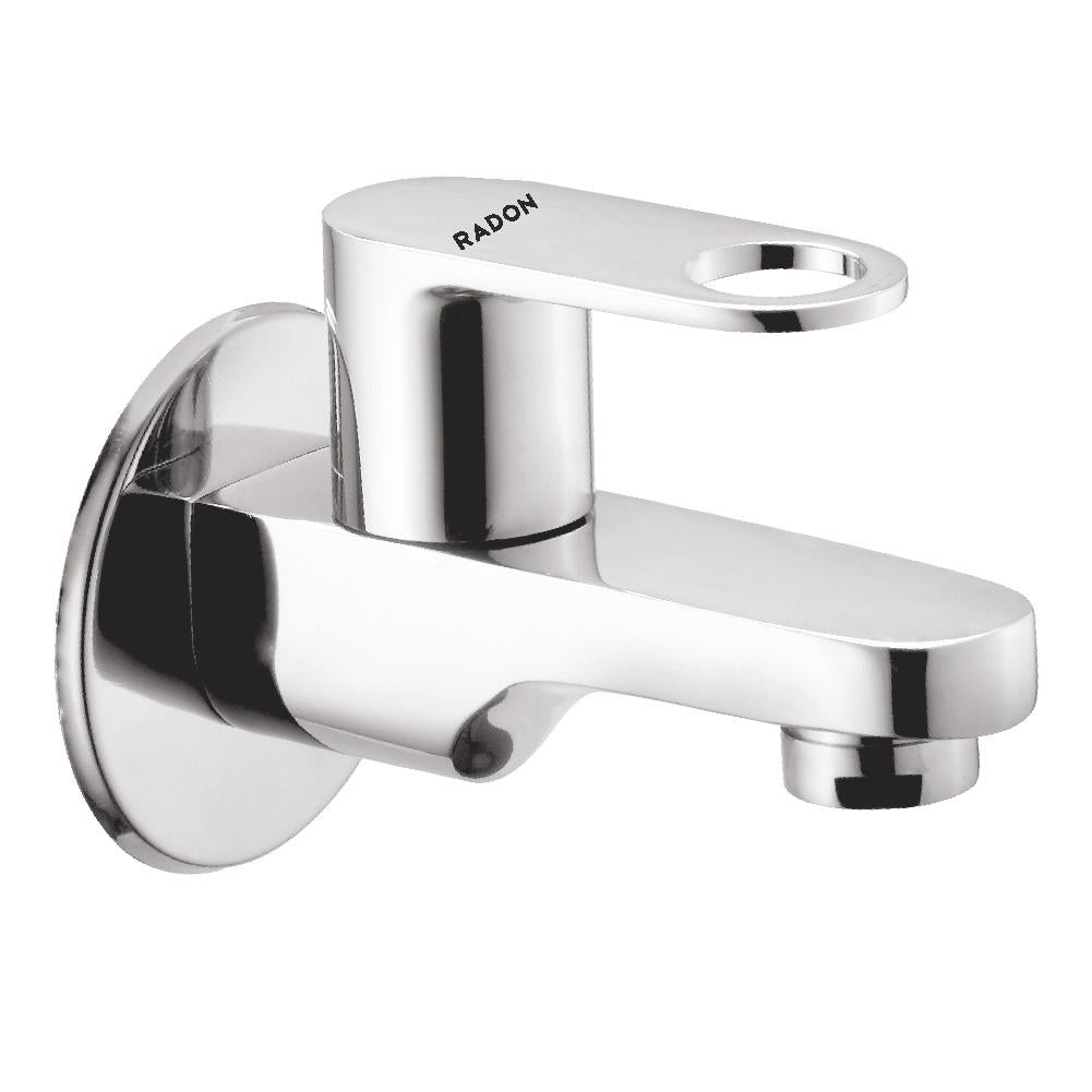 AAURA BIB COCK WITH FLANGE (CHROME) - Radon India-- AAURA BIB COCK WITH FLANGE (CHROME)-  Radon India